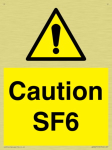 Caution SF6